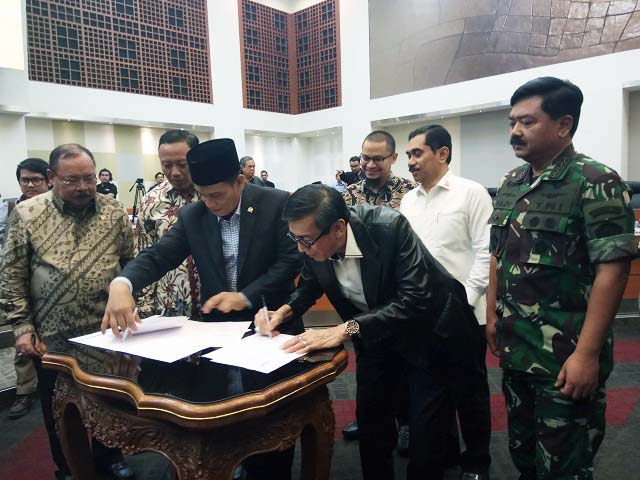 UU Terorisme Disahkan DPR melalui Rapat Paripurna